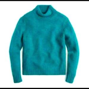 J.Crew | Mockneck Sweater J6366 Teal